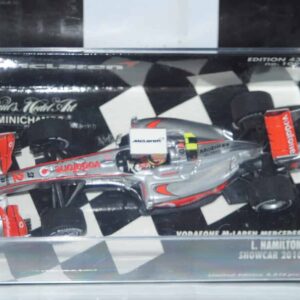 Minichamps mclaren mercedes vodafone l hamilton 2010 showcar 530 104372 1:43