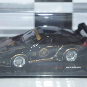 Ixo porsche 911(997) rhd old and new jps black diecast 1:43 moc319