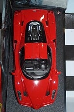 Hotwheels ferrari 599 gtb fiorano red 1:18th p4398
