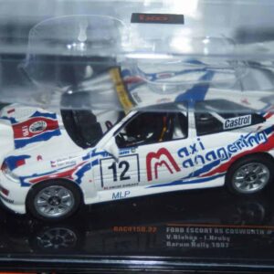Ixo ford escort rs cosworth rally barum 1997,v.blahna rac415b.22
