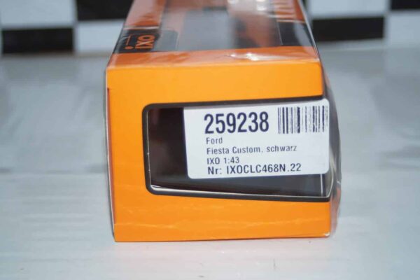 Ixo ford fiesta custom black 2011 clc468n 1:43