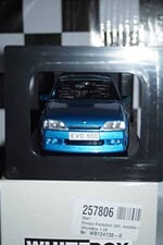 Whitebox opel omega / carlton evolution 500 blue 1:24 wb124138-o