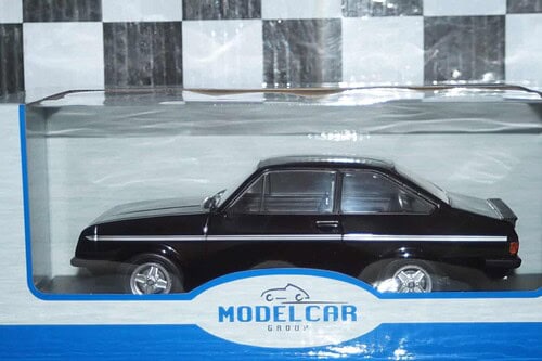 Model car group ford escort mk2 rs2000 black mcg18405