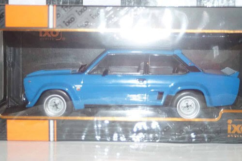 Ixo fiat 131 abarth blue 1980 1:18 18rmc129.22