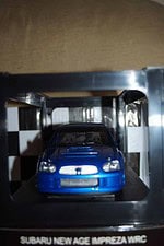 Subaru impreza police car 1:18 diecast autoart 78651