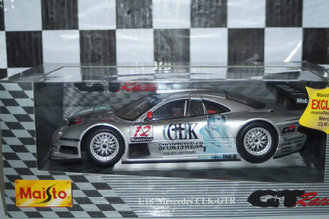 Maisto Mercedes CLK-GTR 1:18 Diecast 38848
