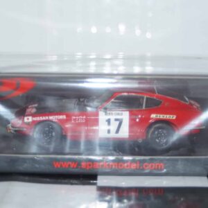 Spark datsun 240z 9th rally 1973 no17 1:43 resin s6285