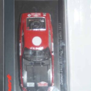 Spark datsun 240z 9th rally 1973 no17 1:43 resin s6285