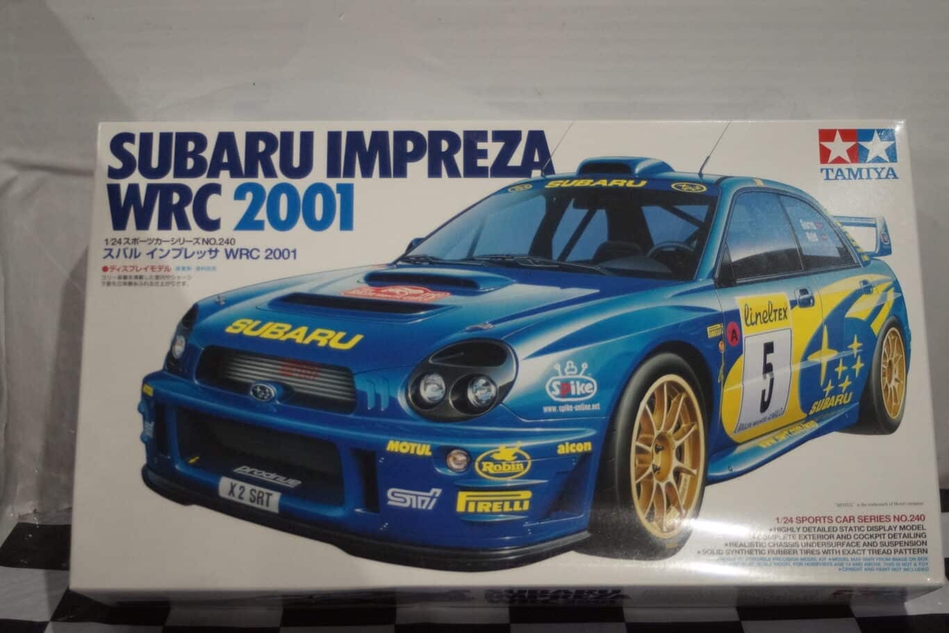 Tamiya Subaru WRC Monte Carlo 2001 1 24 Plastic 24240 2500