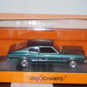 Maxichamps ford taunus coupe 1970 blue/green  1:43 940 081320
