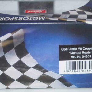 Schuco opel astra v8 coupe 2002 m.reuter diecast ltd 04803 1:43