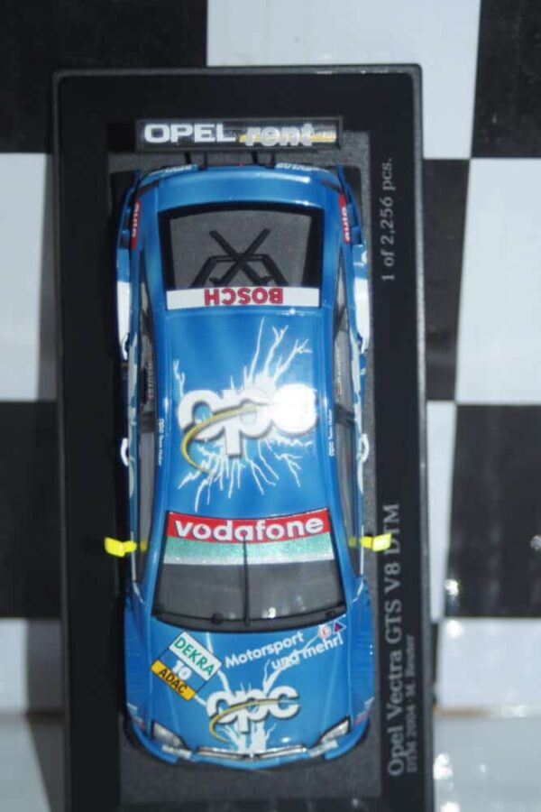 Minichamps opel vectra gts v8 reuter 400 044410