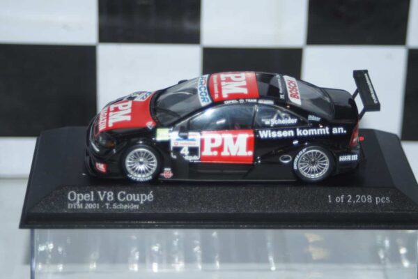 Minichamps opel v8 coupe scheider 400 014104