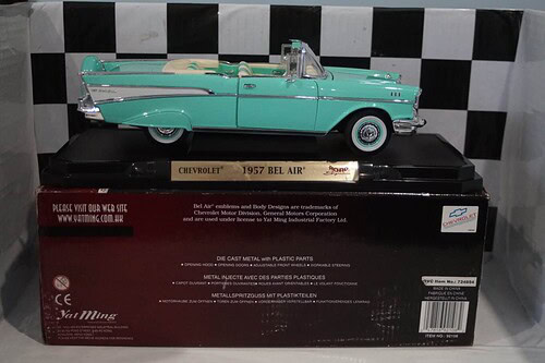 Road signature 1957 chevrolet bel air ref 92108 1:18th