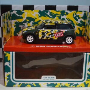 FOXTONS (Burago) Mini Cooper GREEN #005 1:18 scale