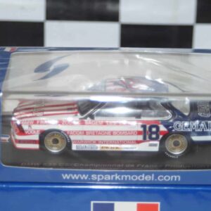 Spark bmw 635 csi champion of france 1985 1:43 resin sf257 ltd 500