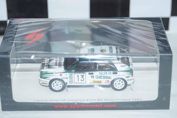 Spark lancia delta hf integrale evo finland 1993 t.makinen 1:43 resin s9027