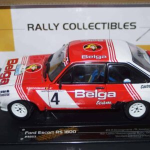 Sunstar ford escort mk2 rs1800 haspengouw rally 1981 4853 1:18 scale