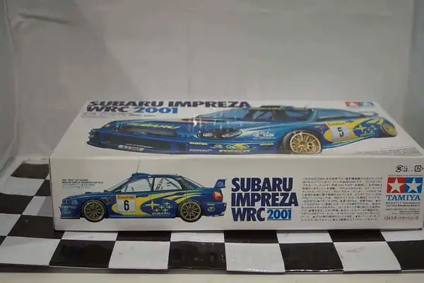 Tamiya subaru wrc  monte carlo 2001 1:24 plastic 24240*2500