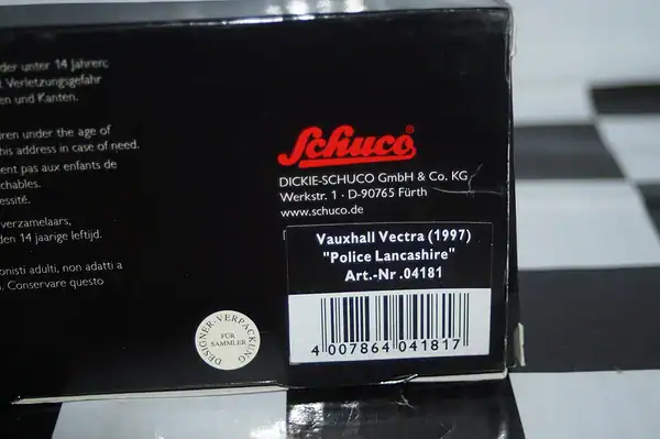 Schuco opel astra v8 coupe 2002 t.scheider diecast ltd 04802 1:43