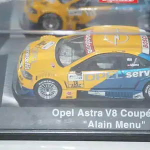 Schuco opel astra v8 coupe 2002 a.menu diecast ltd 04805 1:43