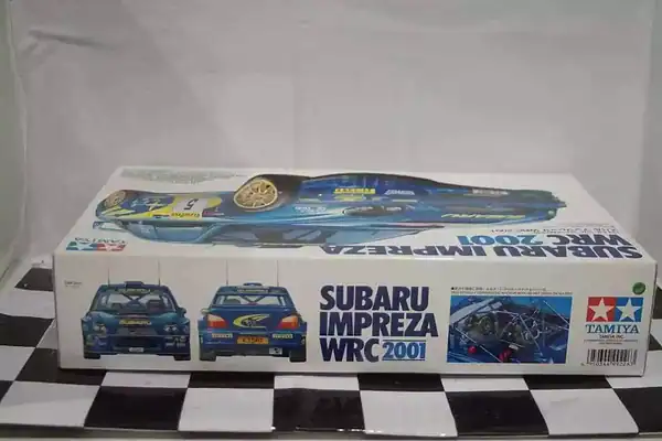 Tamiya subaru wrc  monte carlo 2001 1:24 plastic 24240*2500
