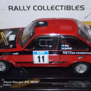 Sunstar ford escort mk2 rs1800 manx rally 2007 4854 1:18 scale