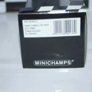 Minichamps opel calibra v6 4x4 1996 g.giudici 430 964213