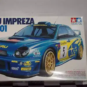 Tamiya subaru wrc  monte carlo 2001 1:24 plastic 24240*2500