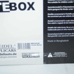 Whitebox citroen mehari yellow 1:24 wb124146