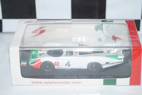 Spark porsche 908lh winner 1000km monza 1969 1:43 resin si018