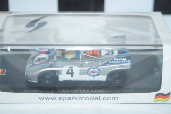 Spark porsche 908/3 3rd 1000km nurburgring 1971 1:43 resin sg518