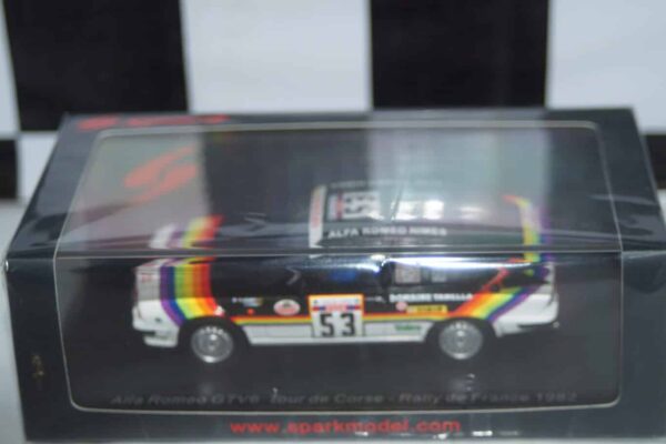 Spark alfa romeo gtv6 tour de corse 1:43 resin s9350