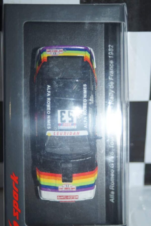 Spark alfa romeo gtv6 tour de corse 1:43 resin s9350