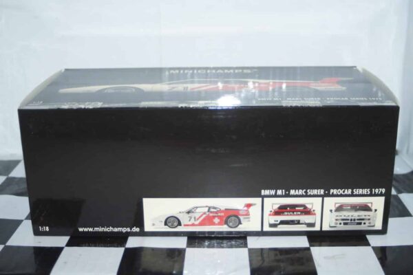 Minichamps bmw m1 procar 1979 1:18th 180 792971