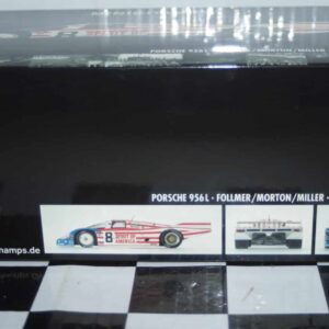 Minichamps porsche 956l 24hr le mans 1986 1:18th 180 866508