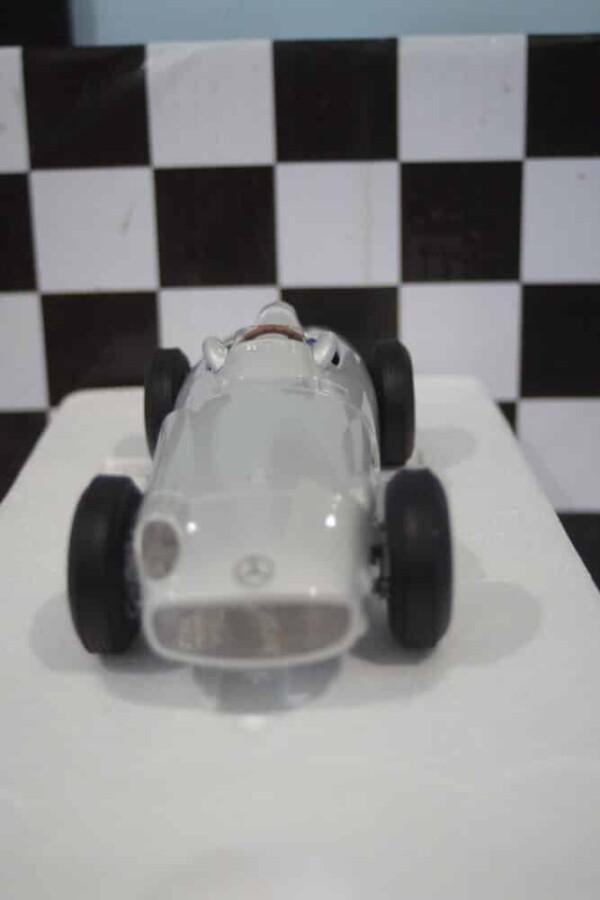 Solitair mercedes benz w196 #6 silver 11:18 diecast m-020