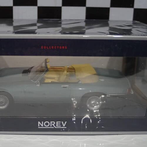  norev jaguar xjs cabriolet 1988 blue metallic 1:18 scale 182636 ltd 1000
