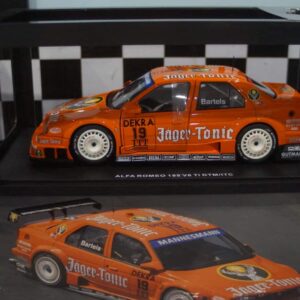 Werk83 alfa romeo 155 dtm #19 bartels jagertonic 1:18 diecast w1801006