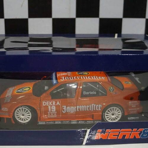 Werk83 alfa romeo 155 dtm #19 bartels jagermeister 1:18 diecast w1801002