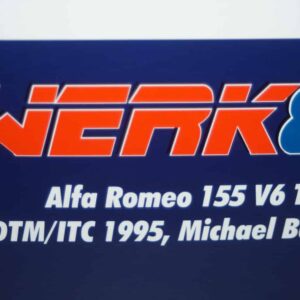 Werk83 alfa romeo 155 dtm #19 bartels jagermeister 1:18 diecast w1801002