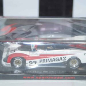 Spark porsche 962 c 9th 24h le mans 1990 p.yver 1:43 resin s9879