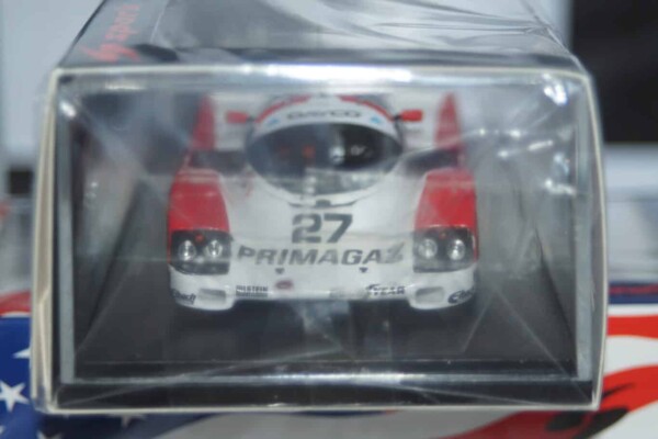 Spark porsche 962 c 9th 24h le mans 1990 p.yver 1:43 resin s9879