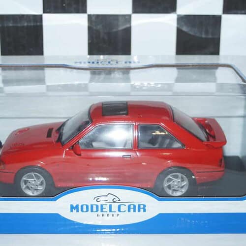 Model car group ford escort rs turbo s2 red mcg18273