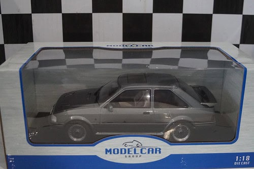 Model car group ford escort rs turbo s2 grey mcg18272
