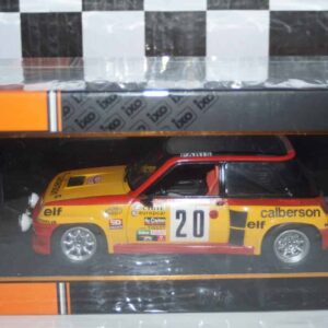 Ixo renault 5 turbo #20 monte carlo b.saby 1981 1:18 18cmc118.22