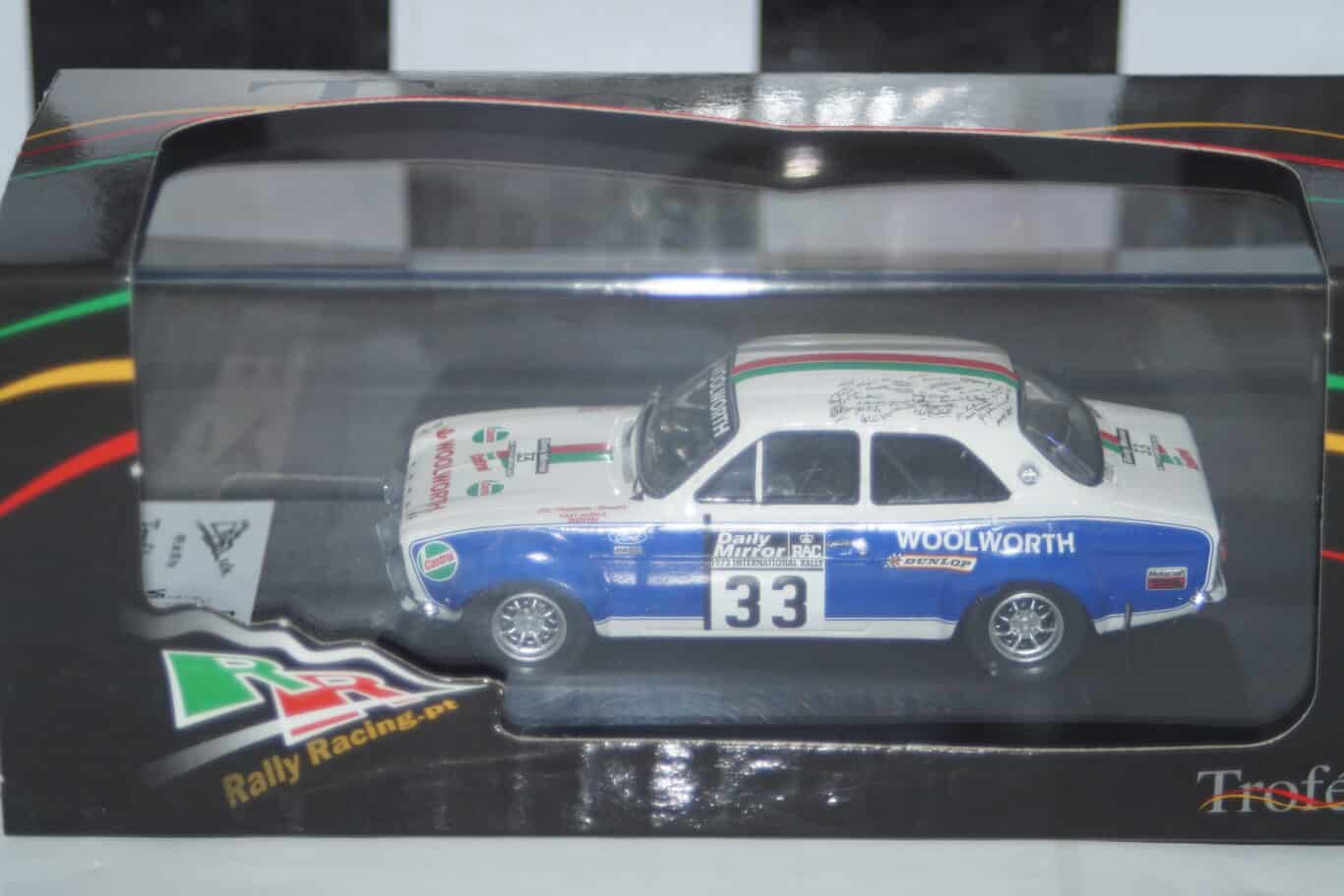 Trofeu RRUK97 Ford Cortina Mk1 RAC Rally 1968, Pilotes Sclater/Holmes, 1/43 Résine, Neuf, Prévente