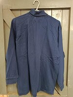 Ford roll neck t shirt dark blue - medium