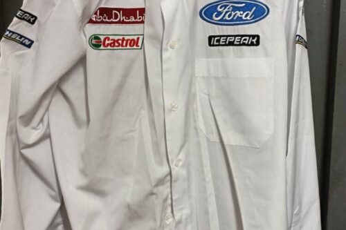 Pima cotton petter solberg psrx volkswagen blue jumper large
