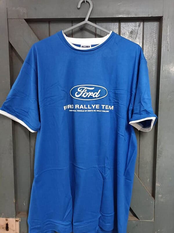 Sols ford rallye team finland 2007 t shirt blue - large